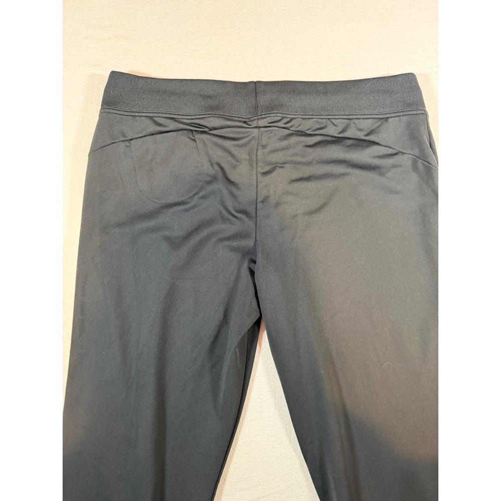 Nike Womens Track Pants Black Blue White Flare Leg Athletic Size Large - Picture 9 of 16